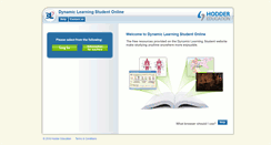 Desktop Screenshot of dynamic-learning-student.co.uk