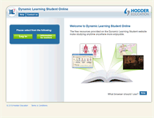 Tablet Screenshot of dynamic-learning-student.co.uk